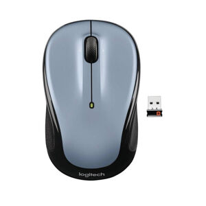 Logitech M325 Wireless Mouse, Light Silver 910-002334