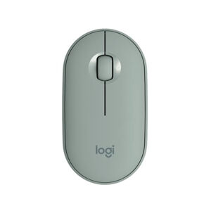 Logitech M350 Pebble Wireless Mouse, eucalyptus 910-005720