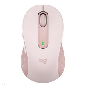 Logitech M650 L Left Signature Wireless Mouse, rose 910-006237