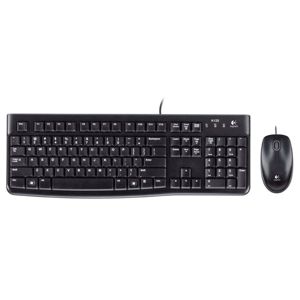 Kancelársky set Logitech Set-keyboard and Mouse MK120 , CZ 920-002536