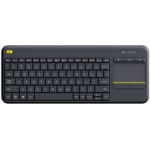 Logitech K400 Plus Wireless Touch Keyboard, black CZ 920-007151