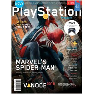 Magazín PlayStation 2018 + visačka  komiks