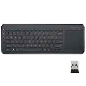 Microsoft All-in-One Media Keyboard Wireless, black CZ + SK N9Z-00020
