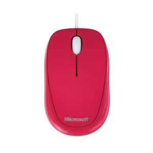 Microsoft Compact Optical Mouse 500, pomegranate U81-00062