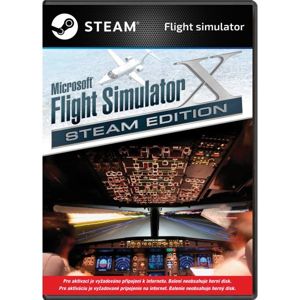 Microsoft Flight Simulator X (Steam Edition) PC Code-in-a-Box  CD-key