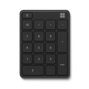 Microsoft Numerická Bluetooth klávesnice Wireless Number Pad, Black 23O-00009