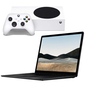 Microsoft Surface Laptop 4 13,5" 8512GB i5, čierny + Xbox Series S 5BT-00069