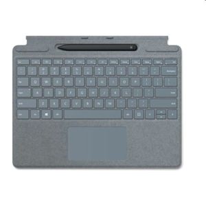 Microsoft Surface Pro X Keyboard + Pen bundle EN, platinový 25O-00067