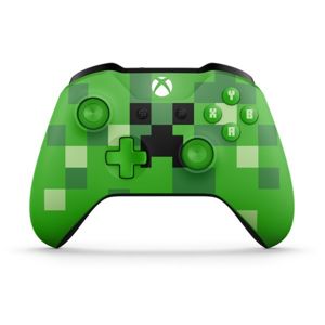 Microsoft Xbox One S Wireless Controller, Minecraft Creeper WL3-00057