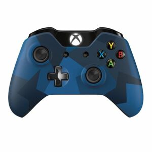 Microsoft Xbox One S Wireless Controller (Midnight Forces Special Edition) J72-00018