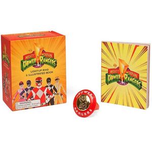 Mighty Morphin Power Rangers Light-Up Ring and Illustrated Book (Miniature Editions) RP458752