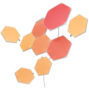 Modulárne smart osvetlenie Nanoleaf Shapes Hexagons Starter Kit, 9 panelov NL42-0002HX-9PK