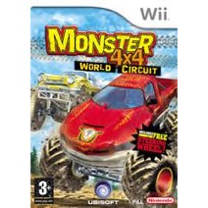 Monster 4x4 World Circuit + volant Wii