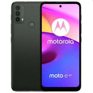 Motorola Moto E40, 464GB, carbon gray PARL0001PL