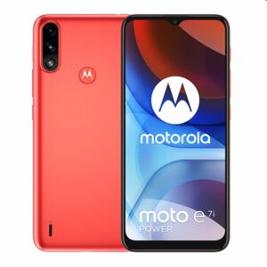 Motorola Moto E7i Power, 2/32GB, coral red - OPENBOX (Rozbalený tovar s plnou zárukou) PAN70006PL