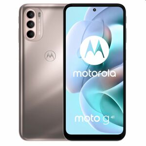 Motorola Moto G41, 6/128GB, pearl gold PAS40014RO