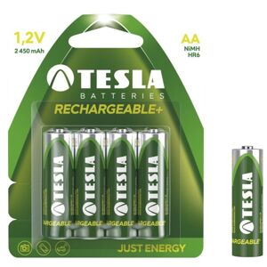 Nabíjacia tužková batéria AA, TESLA RECHARGEABLE+, 4 kusy 219104040