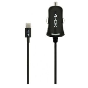 Nabíjačka 4-OK Charger 12/24V, black Licence Apple iPhone 5, 5S, 5C, 6, iPod IPCMB5