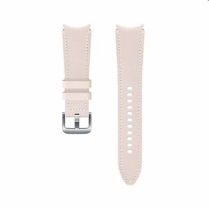 Náhradný hybridný kožený remienok pre Samsung Galaxy Watch4 (veľkosť ML), pink ET-SHR89LPEGEU