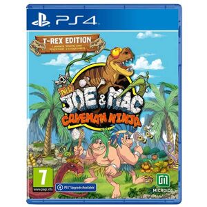 New Joe and Mac: Caveman Ninja (T-Rex Edition) PS4