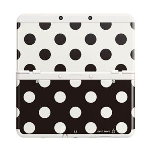 New Nintendo 3DS Cover Plates, black/white dots