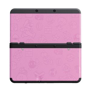 New Nintendo 3DS Cover Plates, Mario pink