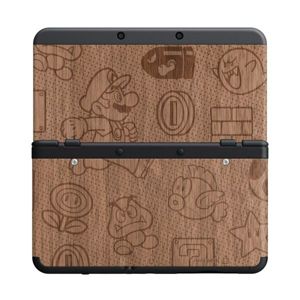 New Nintendo 3DS Cover Plates, Mario wooden