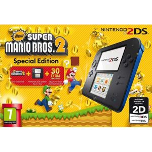 Nintendo 2DS Black + New Super Mario Bros. 2 2208790B