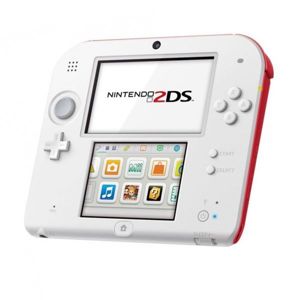 Nintendo 2DS, white/red 2202432B