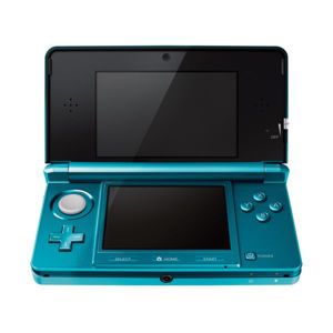 Nintendo 3DS, aqua blue 2200132B