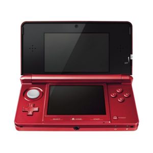 Nintendo 3DS, metallic red 2200299B