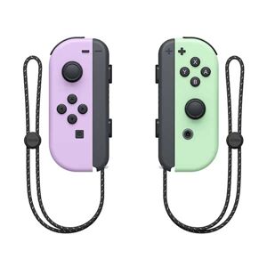Nintendo Joy-Con Pair, pastel purple  pastel green HAC-A-JAWAF