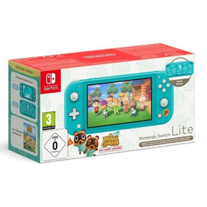Nintendo Switch Lite, turquoise + Animal Crossing New Horizons NSH132