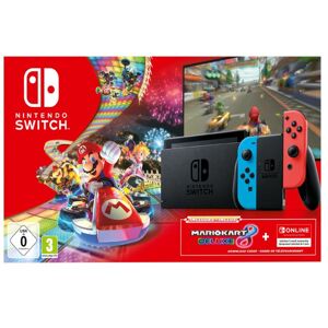 Nintendo Switch, neon + Mario Kart 8 Deluxe + Nintendo Switch Online 3 month subscription - OPENBOX (Rozbalený tovar s p HAD-S-KABAA