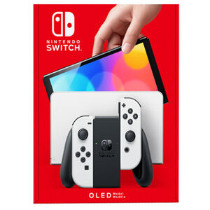 Nintendo Switch (OLED Model), white + Nintendo Switch Sports HEG-S-KAAAA