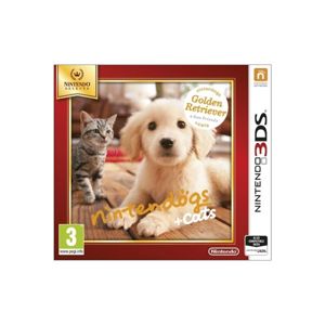 Nintendogs + Cats: Golden Retriever & New Friends 3DS