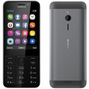 Nokia 230, Dual SIM, Dark Silver - SK distribúcia - OPENBOX (Rozbalený tovar s plnou zárukou) A00026952