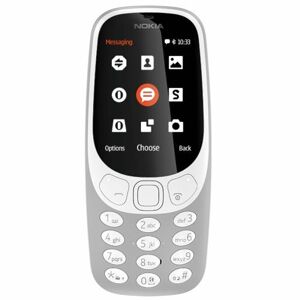 Nokia 3310 (2017), Dual SIM, Grey - SK distribúcia A00028270