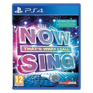 Now That’s What I Call Sing + mikrofón PS4