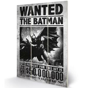 Obraz Wood Print Batman Arkham Origins Wanted (DC) MW11085P