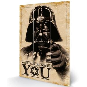 Obraz Wood Print Your Empire Needs You (Star Wars) MW12495P