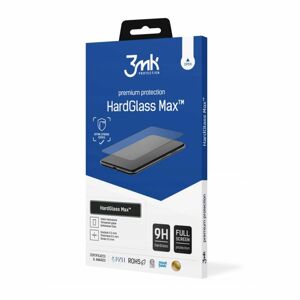 Ochranné sklo 3mk HardGlass Max 3D pre Apple iPhone Xr, čierne 3MK036832