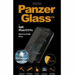 Ochranné sklo PanzerGlass Case Friendly AB pre Apple iPhone 12 Pro, čierne P2711