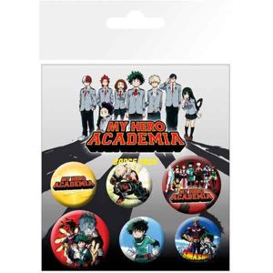 Odznaky My Hero Academia Mix (6-Pack) GYE-BP0746