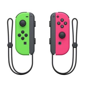 Ovládače Nintendo Joy-Con, neónová zelená  neónová ružová HAC-A-JAFFA