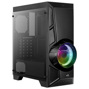 PC skrinka AEROCOOL MLG AeroEngine RGB, čierna MLGAEROENGINE9
