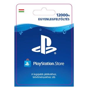 Playstation Plus kártya 12000 HUF (Sony PlayStation Network Card HU ESD)