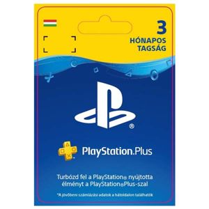 PlayStation Plus Gift Card 3 Month Membership (HU)