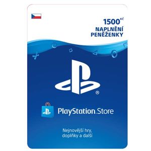 PlayStation Store 1500 Kč - elektronická peňaženka