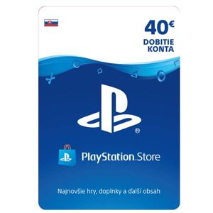 PlayStation Store 40€ - elektronická peňaženka